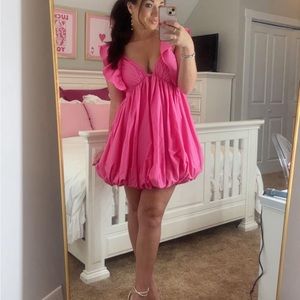 Pink Bubble Dress